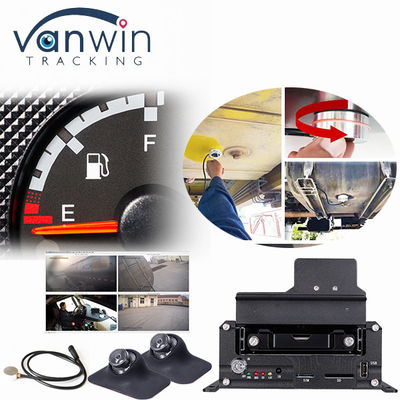 5G 4CH Full HD Mobile DVR สตรีมสด พร้อมการติดตามระดับน้ํามันด้วย GPS