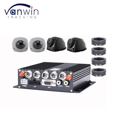 4CH 4G Wireless Real Time Truck MDVR พร้อมระบบตรวจสอบแรงดันยางดิจิตอล 6-24 ล้อ