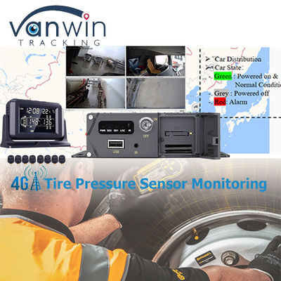 4CH 8CH SD Mdvr ติดตามความดันยาง น้ํามัน การขับรถ เครื่องบันทึก การจัดการติดตามเรือ