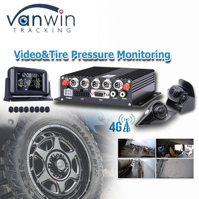 4CH 8CH SD Mdvr ติดตามความดันยาง น้ํามัน การขับรถ เครื่องบันทึก การจัดการติดตามเรือ