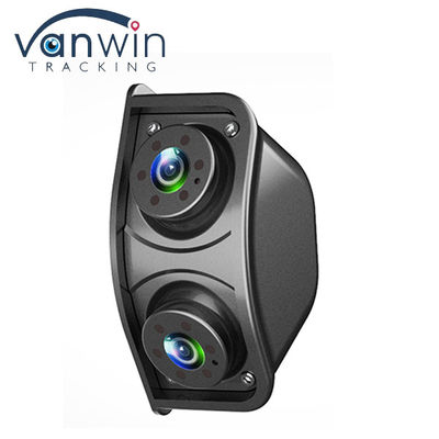 HD IR Night Vision กันน้ํา 1080P Dual Lens Side View Area Blind Rearview Mirror Rear View กล้องสํารองสําหรับรถบัส