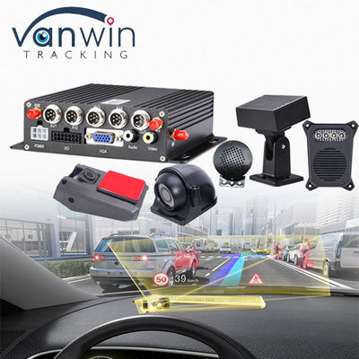 4CH 1080P GPS 4G WIFI AI Mobile DVR พร้อมกล้อง BSD DSM ADAS สําหรับรถบัส