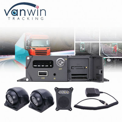 การจัดการเรือ ระบบ DVR มือถือ GPS WIFI 4G AI ADAS DMS BSD 1080P H.264/H.265 API สําหรับรถบัส, รถบรรทุก