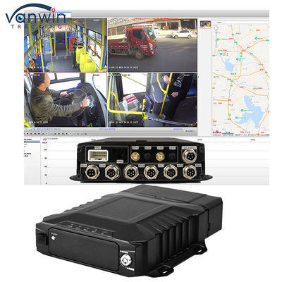 8CH 1080P Ai HDD Mobile DVR ติดตามและติดตามในเวลาจริง 4G Ai Adas DMS MDVR ระบบ CCTV