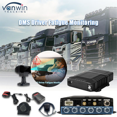 8CH 1080P HDD AI ระบบรักษาความปลอดภัย DVR มือถือด้วย 4G GPS WIFI ADAS DSM BSD
