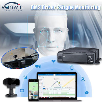 8CH 1080P HDD AI ระบบรักษาความปลอดภัย DVR มือถือด้วย 4G GPS WIFI ADAS DSM BSD
