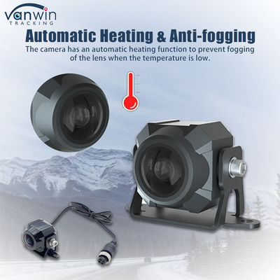 1080P IP69 กันน้ํา 2MP รถยนต์ความร้อน Anti Fog คล้องรถยนต์ที่มีมุมมอง 180 องศาและฟังก์ชันกันน้ํา