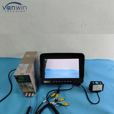 AHD 1080P MDVR Monitor 10.1 นิ้ว 6 ช่อง กันน้ํา แบ่งจอจอ SD Card สําหรับรถยนต์