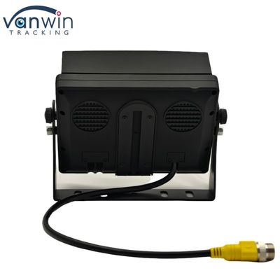 5 นิ้ว LCD Screen TFT Car Monitor เครื่องเชื่อมโลหะ+4PIN CCD สี หลังมองกล้อง 12-24v สําหรับรถคาราวาน Van Rv
