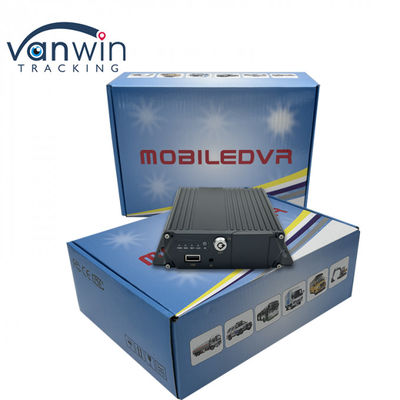การ์ด SD 4 ช่อง โทรศัพท์มือถือ DVR คาร์ดสอง คาร์ดสอง เตรียมพร้อมสําหรับการติดตามรถ