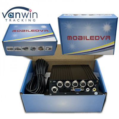 4G GPS MDVR 4 CH SD Card Video Recorder บัตรสองแบบ เตรียมพร้อมสองแบบ สําหรับการติดตามความปลอดภัยของยานยนต์