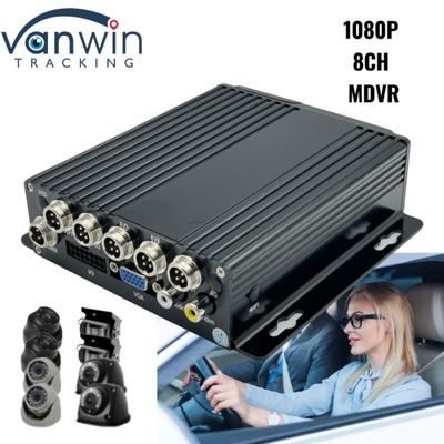 4G SD Card MDVR 1080P 8 Channel Vehicle Recorder พร้อมฟังก์ชัน GPS เหมาะสําหรับทุกเรือ