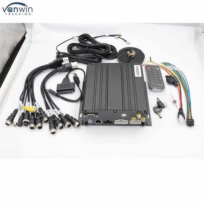 เครื่องบันทึกการขับขี่ MDVR 4 ช่อง 1080P แบบกำหนดเอง พร้อมระบบจัดการยานพาหนะ 3G 4G GPS WiFi สำหรับรถบัส รถบรรทุก ระบบ Mobile DVR 4 ช่อง