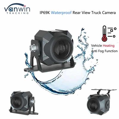 IP69K กันน้ํา ภาพด้านหลัง รถบรรทุก กล้องทําความร้อน 4pin การบิน กล้อง AHD 1080P ด้วยความละเอียด 1080P 2.0MP