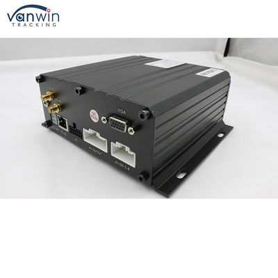 4 ช่อง AHD 1080P SD Card 256G Mobile DVR With USB VGA Portสําหรับรถบรรทุก เครื่องบันทึก DVR ความปลอดภัย