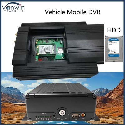 4 ช่อง 8 ช่อง HDD Card Mobile DVR GPS ระบบจัดการเรือ
