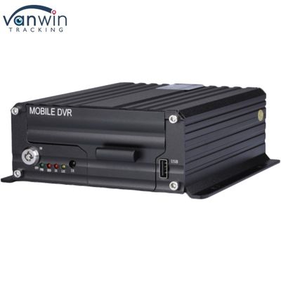 การสนับสนุน 4CH HDD DVR อาชีพ ADAS DMS BSD ฟังก์ชัน 4G GPS Vehicle Tracker