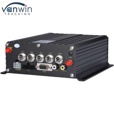 การสนับสนุน 4CH HDD DVR อาชีพ ADAS DMS BSD ฟังก์ชัน 4G GPS Vehicle Tracker