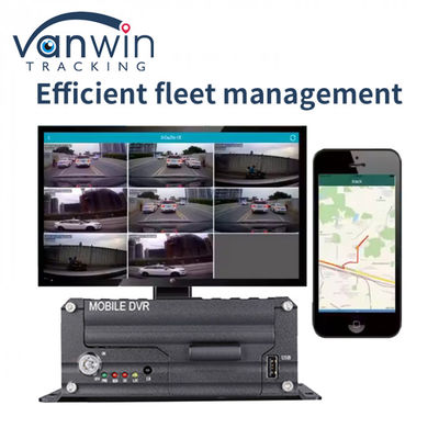 DVR HDD 8CH AI ที่ก้าวหน้าพร้อม ADAS DMS BSD 4G GPS สําหรับการติดตามความปลอดภัยของยาน