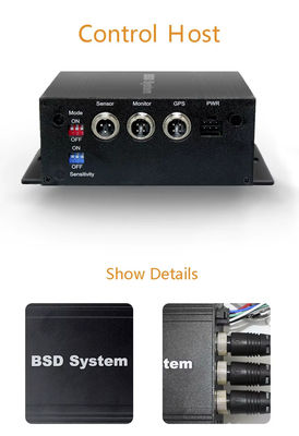 5M เครื่องตรวจจับการจอดรถ เครื่องตรวจจับการจอดรถ Buzzer 8 เครื่องตรวจจับการสํารองแบบกลับ