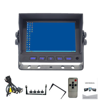 10.1 นิ้ว HD TFT LCD Screen ช่องจอรถยนต์กันน้ํา สําหรับรถบรรทุก/รถตู้ จําหน่ายพลังงาน DC 12V-24V -30C ถึง 80C โหมดกลางคืน