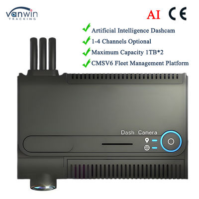 ความสามารถสูง 1-4 กล้อง แดชแคม วิดีโอ MDVR ด้วย AADA BSD DMS WIFI GPS 4G ฟังก์ชัน กล้องรถยนต์สําหรับแท็กซี่