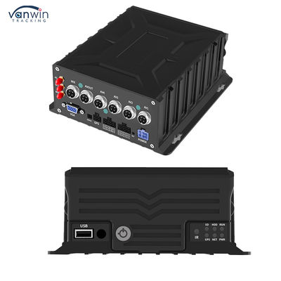 4CH 1080P คล้องติดตามรถยนต์ คล้องสํารองกลับ AI MDVR ระบบติดตาม GPS ของรถยนต์