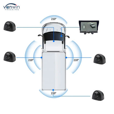 กล้องพานาโรม่า 360 องศา 4 ช่อง HD รถ 3 มิติภาพนก AVM กล้องเหมาะสําหรับรถ กล้องรถยนต์