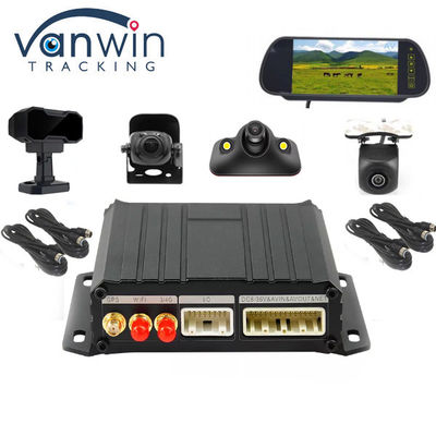 4CH Mini SD Mobile DVR GPS Wifi 4G 4CH Kit Taxi กล้องวงจรปิด CCTV รถ DVR พร้อม ADAS DMS