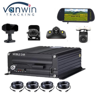 8CH 4CH 4G GPS ADAS DMS 2TB HDD SD Mobile DVR Kit AI MDVR ระบบติดตาม GPS Taxi MDVR