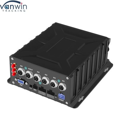 DVR มือถือ 4 ช่องที่มีความหลากหลายพร้อม ADAS BSD DMS Function Advanced Driver Assistance Systems