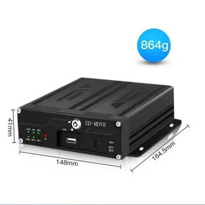 1080P 4ช่อง Mobile DVR พร้อมระบบกล้อง CCTV รถยนต์ รถบรรทุก 4G SIM WiFi GPS