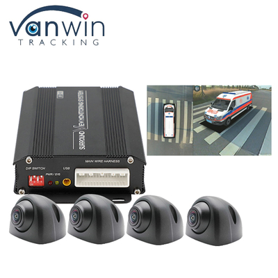 รถยนต์ 3 มิติ HD 360 รอบชมนก Avm ระบบ 4x180 องศา กล้อง
