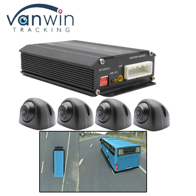 AHD 1080P AI 360 Bird Surround Camera ขับรถ Panorama Recorder 360 Car Camera System จอดรถ ด้านหน้า ด้านหลัง DVR