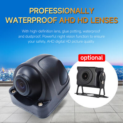 ระบบกล้องมองรอบทิศทาง AI MDVR พร้อมกล้อง Fisheye สี่ตัว, Night Vision และการบันทึกเฟรมเรตสูงสำหรับยานพาหนะสำหรับงานหนัก