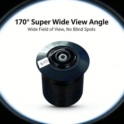มินิ ซ่อนรถยนต์ กล้อง 1000TVL CVBS 170 ° มุมกว้าง IP69K กันน้ํารถยนต์ด้านหน้า