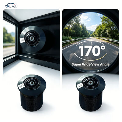 มินิ ซ่อนรถยนต์ กล้อง 1000TVL CVBS 170 ° มุมกว้าง IP69K กันน้ํารถยนต์ด้านหน้า