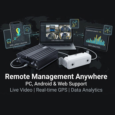 รถบัสสาธารณะ คนนับ ON / OFF ระบบสถิติกระแสรถบัส