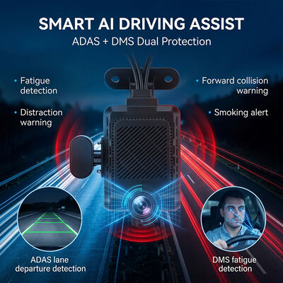 ระบบ 4G Dashcam ของรถพาณิชย์ - GPS Anti-Theft WiFi Tracker พร้อมสนับสนุน I/O RS232