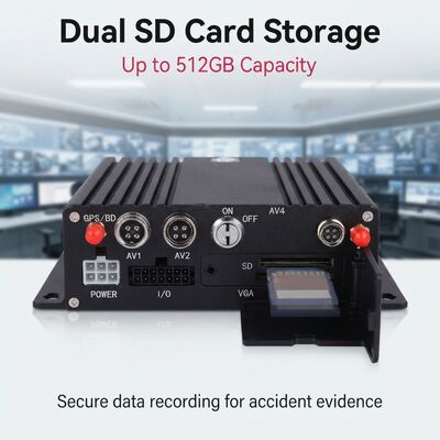 รถยนต์ GPS ติดตาม SD Card กล่องดำบันทึกมือถือ H.264 ตรวจสอบเวลาจริง