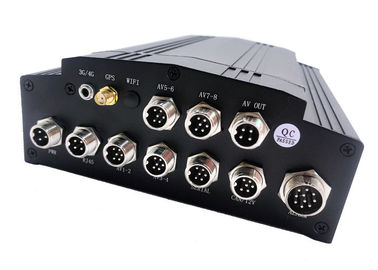 RJ45 4G มือถือ DVR กล้องแอนาล็อก 4 ช่อง 2.5" SATA Digital Video Recorder