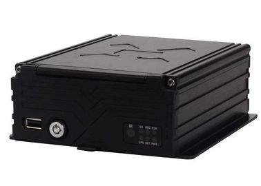 เซ็นเซอร์เชื้อเพลิง H.265 HDD 4 ช่อง 1080P พอร์ต RJ45 HD DVR มือถือที่มีการตรวจจับการเคลื่อนไหว