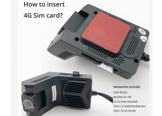 1.5GHz 256G การ์ด Dash Cam Recorder ADAS GPS WIFI BT4.0