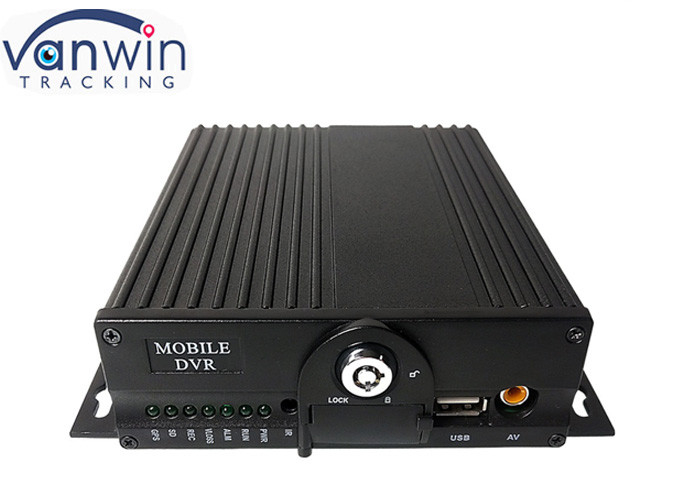 6 ช่อง dual SD Card 3g 4g Live Video ระบบกล้อง CCTV ของรถยนต์ สําหรับรถบัส