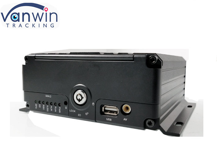 เครื่องบันทึกวิดีโอมือถือ 4G GPS 8ch HDD พร้อมระบบติดตามยานพาหนะ WIFI