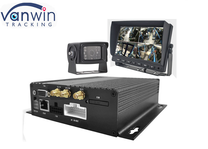 6CH ระบบ DVR มือถือแบบไร้สาย 4G Wifi SD พร้อมระบบตรวจจับความปลอดภัย GPS