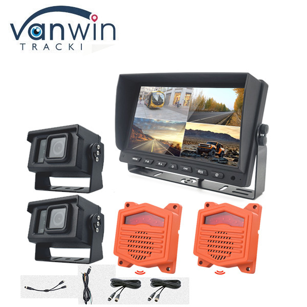 7/9/10.1 นิ้ว IPS Rear View Monitor AI ซ้าย/ขวา/หลังการตรวจจับจุดตาบอด