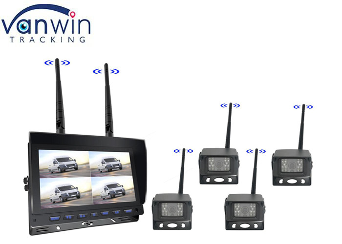 9ich AHD 1080P เครื่องติดตามรถ IPS ไรเวอร์วิว ย้อนหลัง TFT คันติดตามรถ