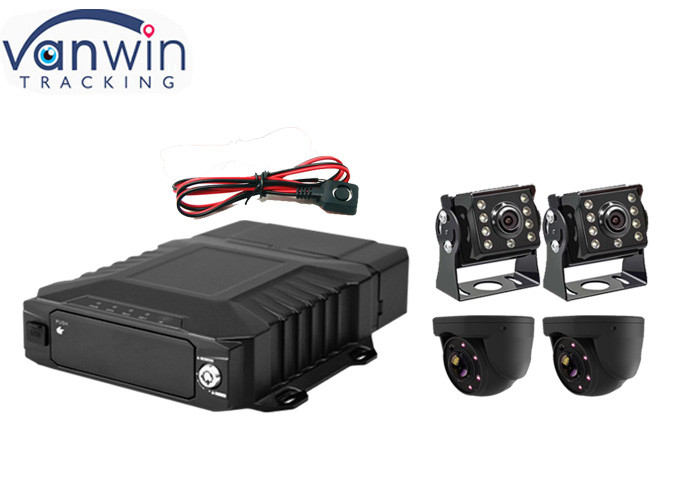 3G 4G GPS WiFi G-sensor optional 4CH SD HDD โทรศัพท์มือถือ DVR Solutions