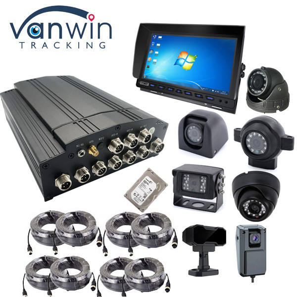 4G 5G 1080P 8 ช่อง ระบบกล้อง DVR มือถือสําหรับรถเมล์โรงเรียน พร้อมโปรแกรมลูกค้าฟรี